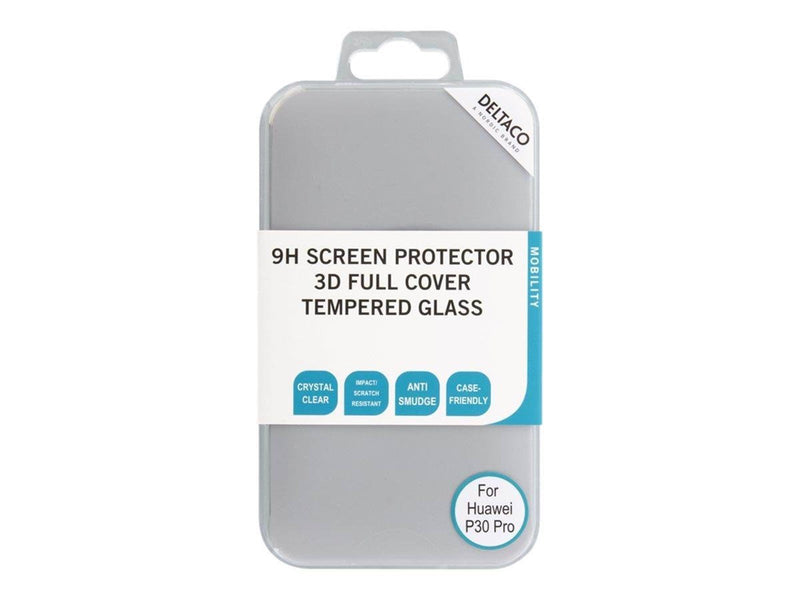 Deltaco screen protector for Huawei P30 Pro 3D cu