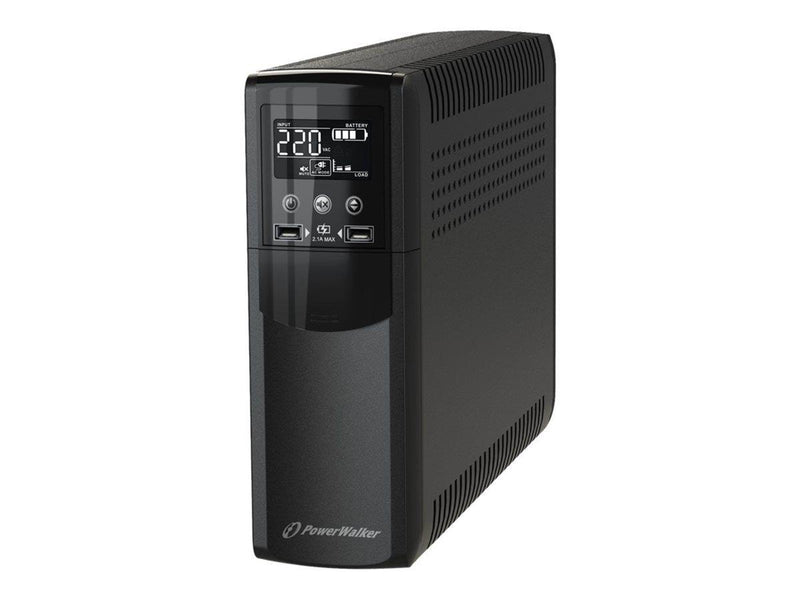 BlueWalker 10121110 -  PowerWalker VI CSW - 600VA/360W - Line Interactive UPS