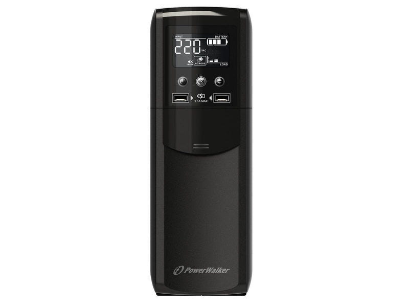 BlueWalker 10121112 -  PowerWalker VI CSW - 1000VA/600W - Line Interactive UPS