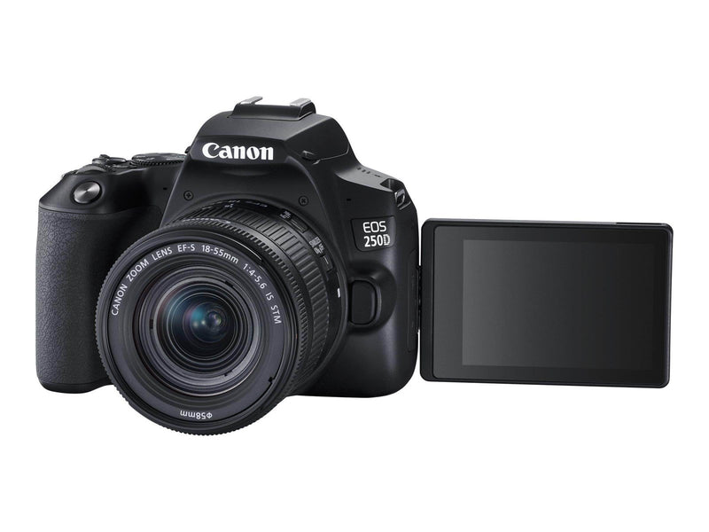 Canon EOS 250D 18-55mm IS STM + 50mm - Black