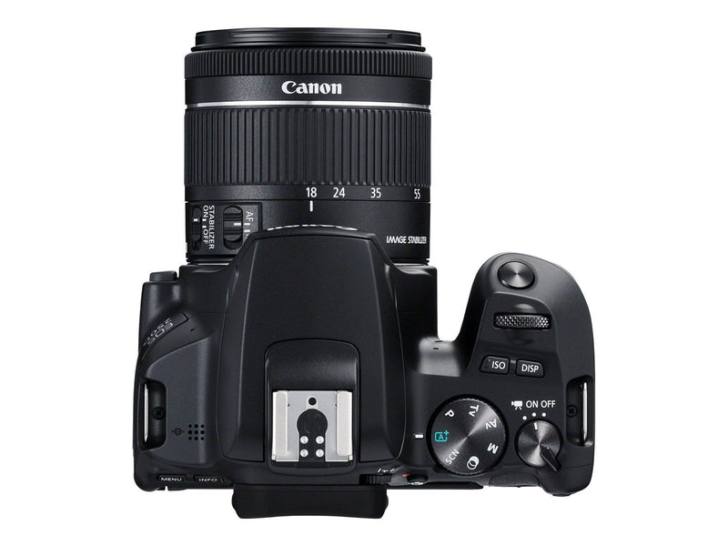 Canon EOS 250D 18-55mm III + 75-300mm III - Black
