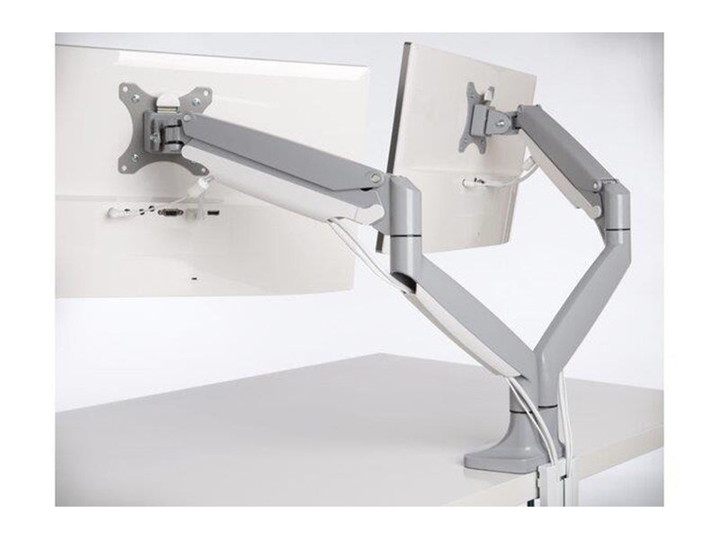 Kensington SmartFit® One-Touch Monitorarm für zwei Monitore, grau