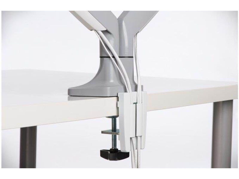 Kensington SmartFit® One-Touch Monitorarm für zwei Monitore, grau