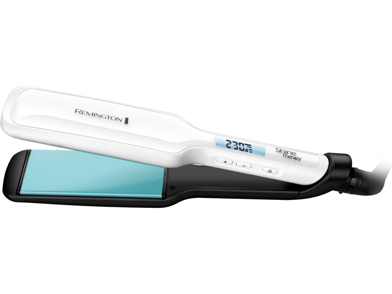 REMINGTON Glätteisen Shine Therapy Wide Plate S8550