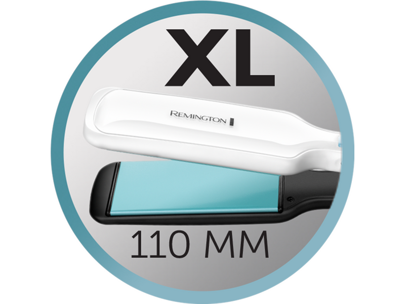 REMINGTON Glätteisen Shine Therapy Wide Plate S8550