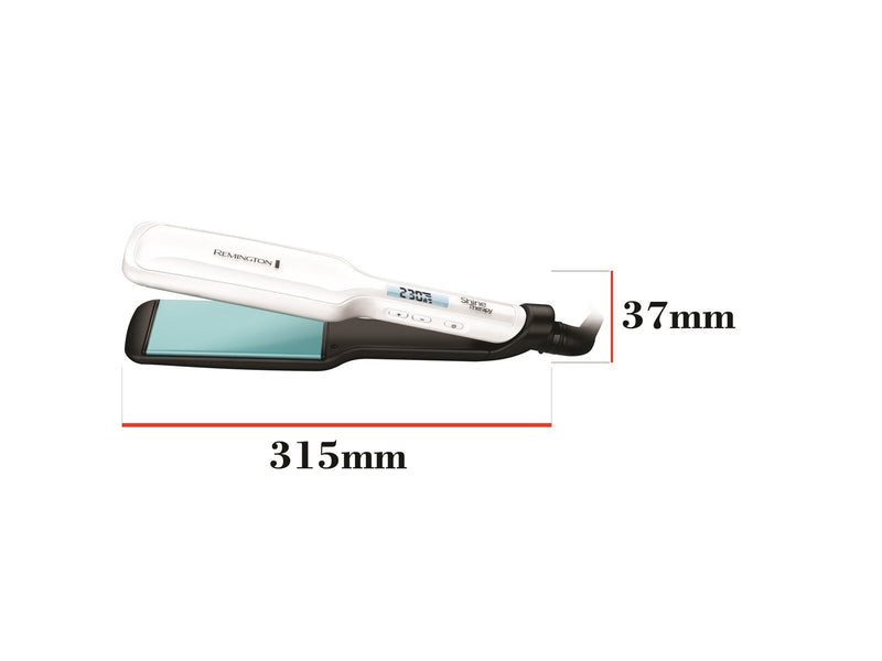 REMINGTON Glätteisen Shine Therapy Wide Plate S8550