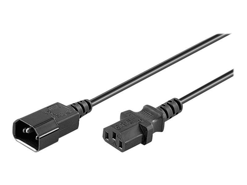 Pro Power cable C14 - C13 - Black - 3.5m
