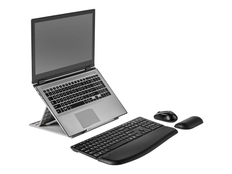 Kensington SmartFit® Easy Riser™ Go 17" - Höhenverstellbarer Laptopständer - Grau