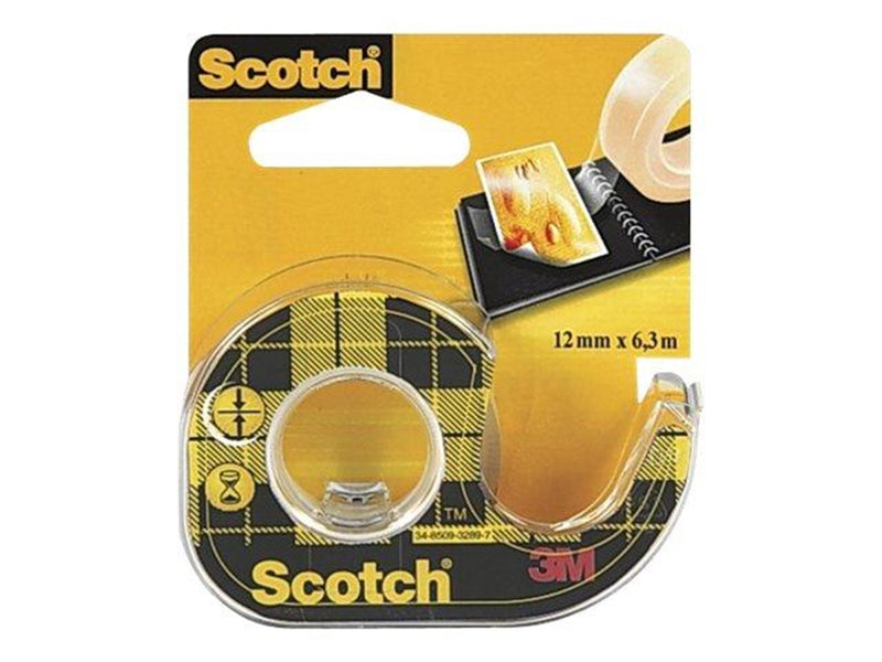3M Adhesive tape incl. disp 12mmx6.3m