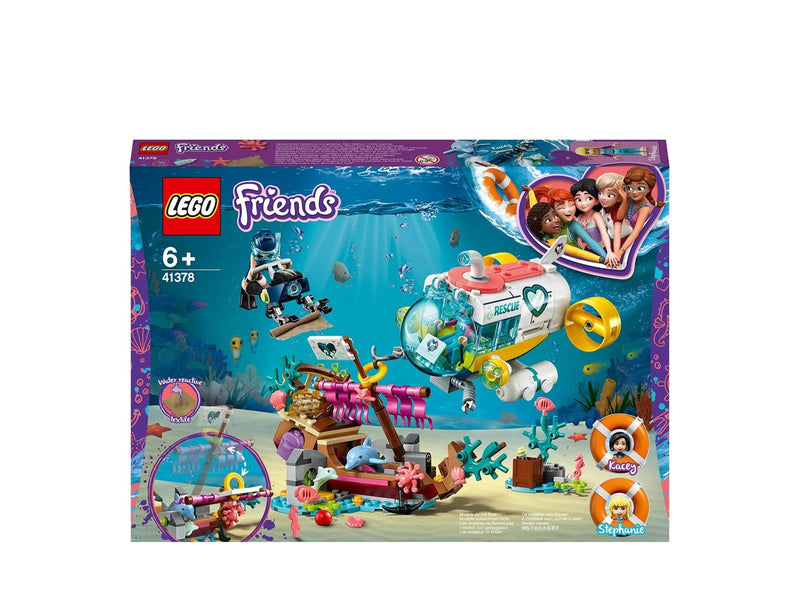 LEGO Friends 41378 41378 Rettungs-U-Boot für Delfine