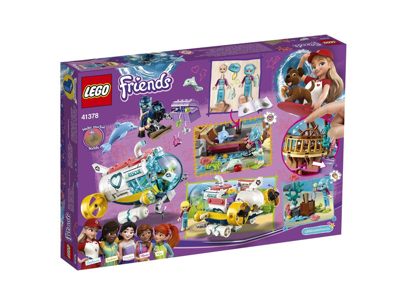 LEGO Friends 41378 41378 Rettungs-U-Boot für Delfine