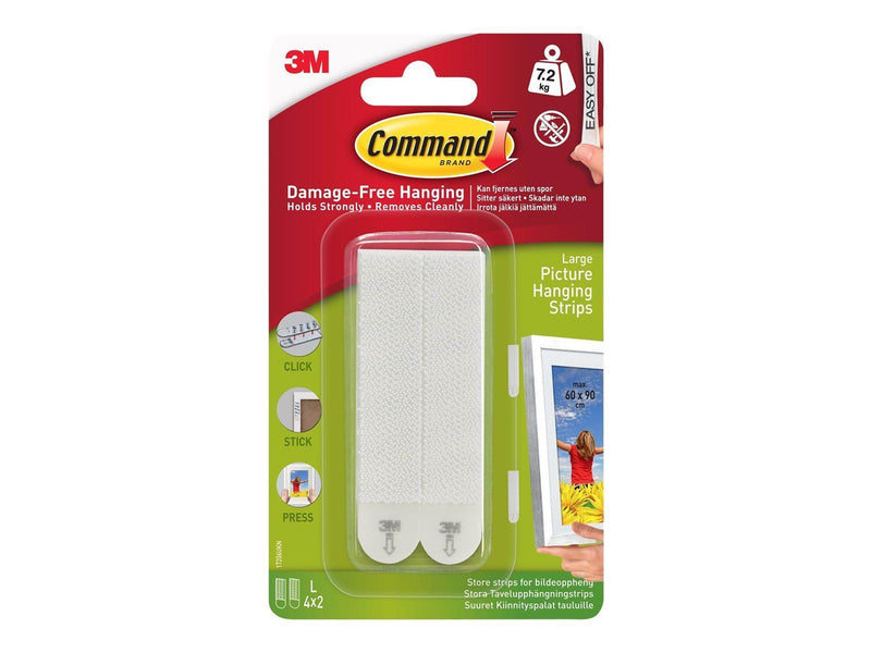 3M Command strips for picture Hanging
