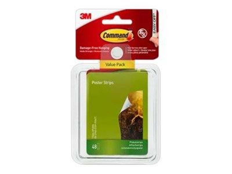 3M Command Poster Strips Value Pack 17024-VP