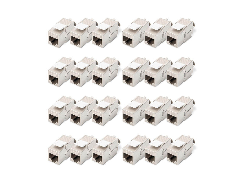 DIGITUS CAT 6A Shielded Keystone Jack (24-Pack)