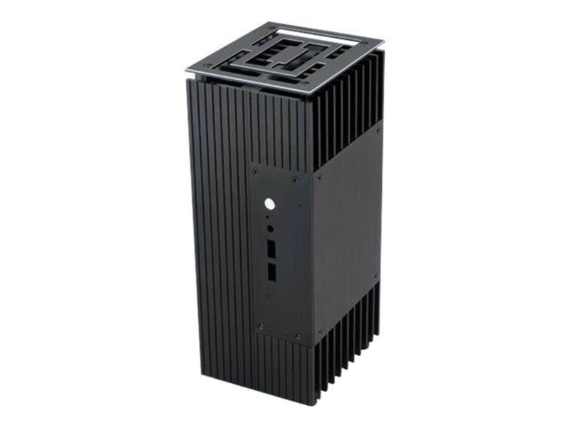 Akasa Intel NUC Case Turing Fanless Support 2.5' - Gehäuse - Ultra small form factor - Schwarz