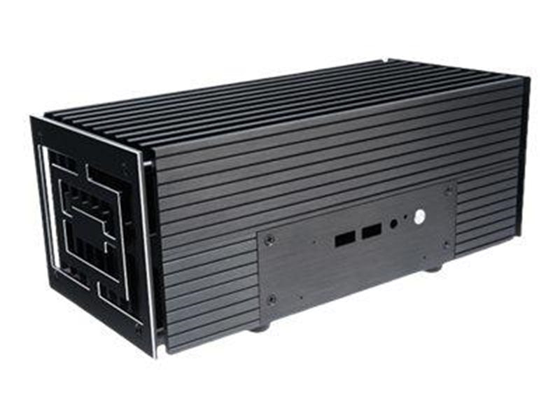Akasa Intel NUC Case Turing Fanless Support 2.5' - Gehäuse - Ultra small form factor - Schwarz