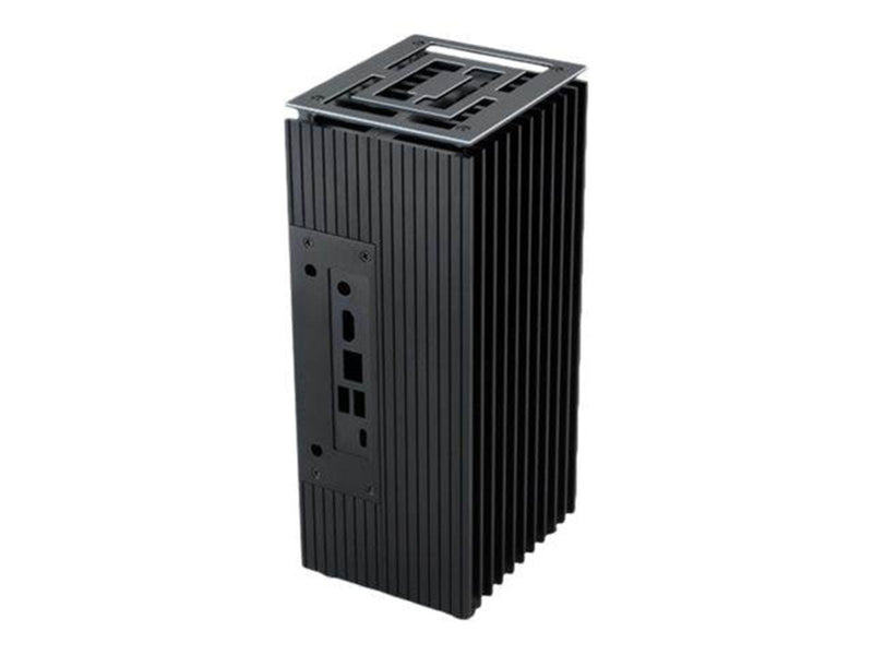 Akasa Intel NUC Case Turing Fanless Support 2.5' - Gehäuse - Ultra small form factor - Schwarz
