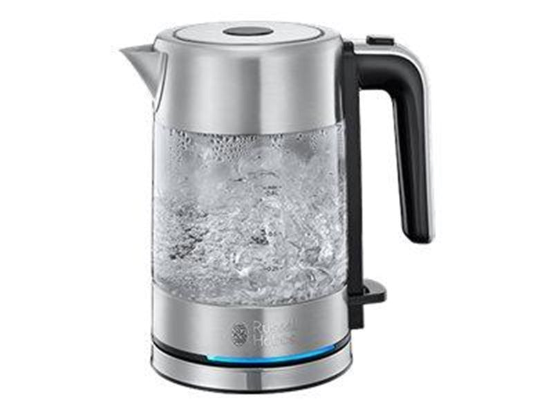Russell Hobbs Wasserkocher Compact Home 24190-70 - Glass/glossy stainless steel/black - 2200 W