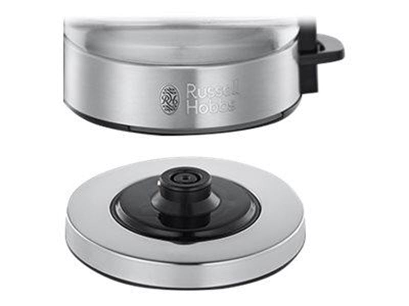 Russell Hobbs Wasserkocher Compact Home 24190-70 - Glass/glossy stainless steel/black - 2200 W