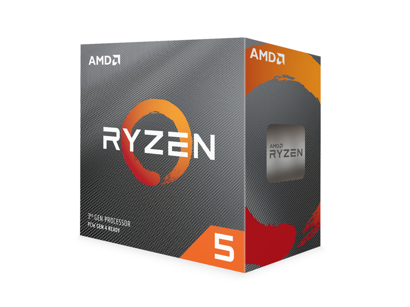 AMD Ryzen 5 3600 Wraith Stealth CPU - 6 Kerne - 3.6 GHz - AMD AM4 - AMD Boxed (mit Kühler)