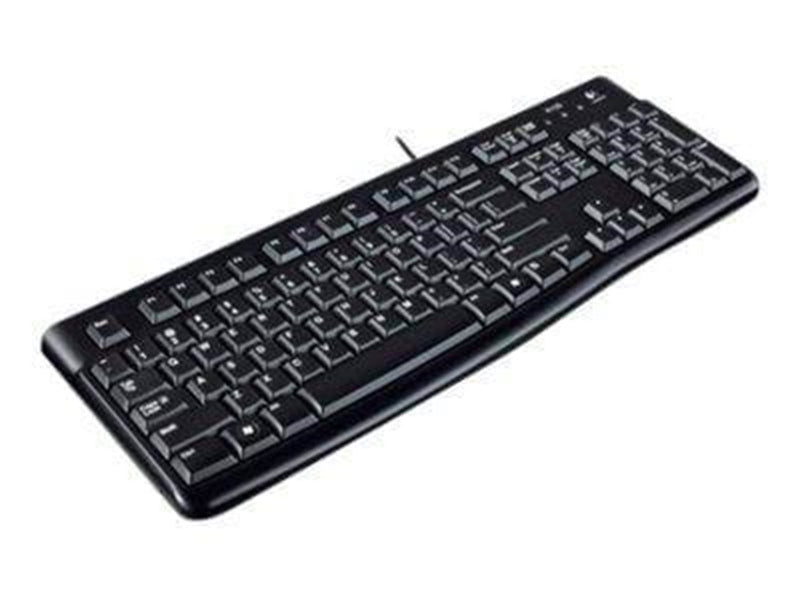 Logitech MK120 Desktop - FR - Tastatur & Maus Set - Französisch - Schwarz