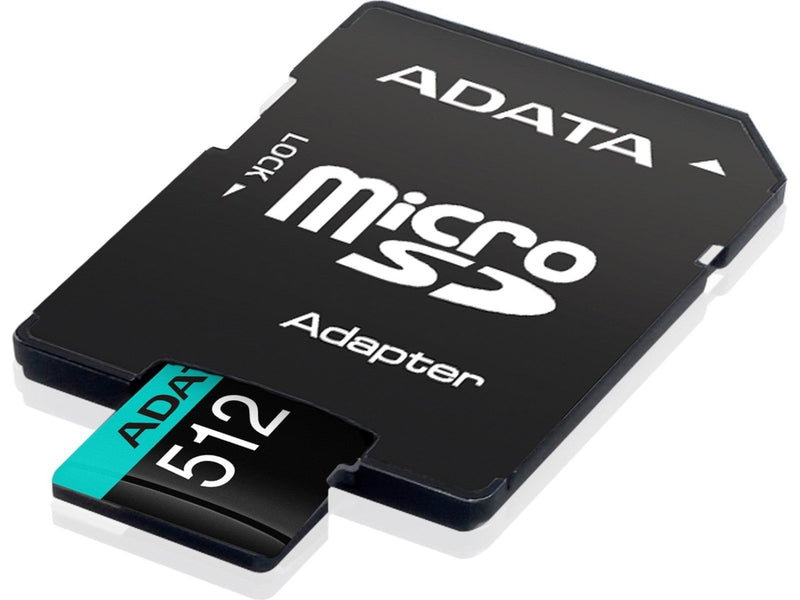 A-Data Premier Pro MicroSD/SD V30S - 100MB/s - 512GB