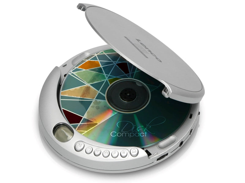 Lenco CD-201SI - CD player - CD - Silver - CD Player