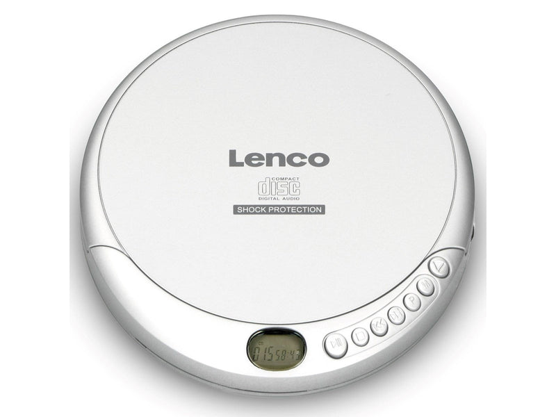 Lenco CD-201SI - CD player - CD - Silver - CD Player