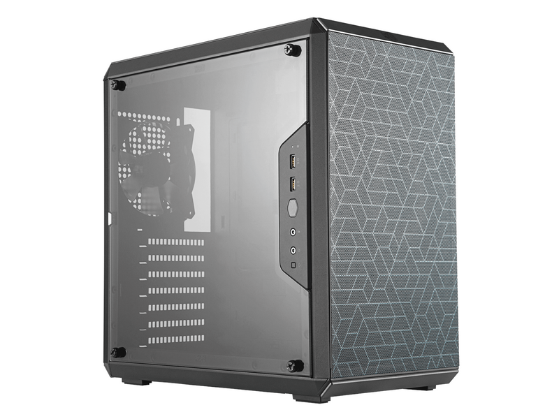 Cooler Master MasterBox Q500L - Gehäuse - Miditower - Schwarz