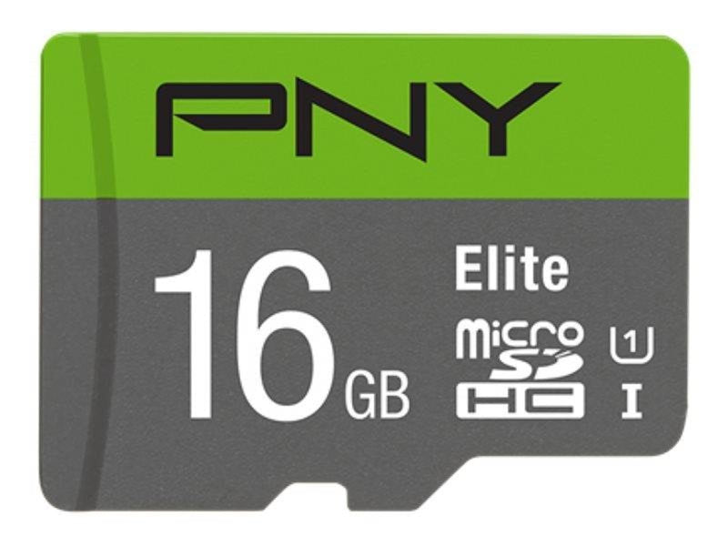 PNY Elite MicroSD/SD - 85MB/s - 16GB