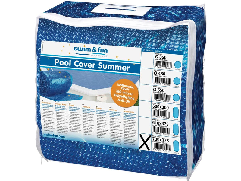 Swim & Fun Schwimmbadabdeckung Sommer, 7,30 m x 3,75 m