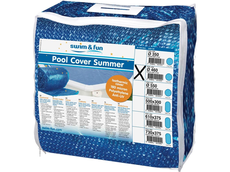 Swim & Fun Schwimmbadabdeckung Sommer, Ø4,6 m