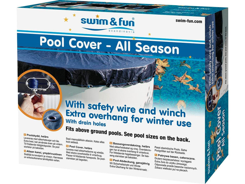 Swim & Fun Schwimmbadabdeckung Winter, 5 m x 3 m
