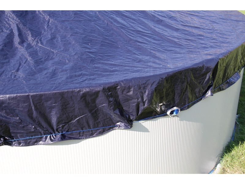 Swim & Fun Schwimmbadabdeckung Winter, Ø7,30 m x 3,75 m