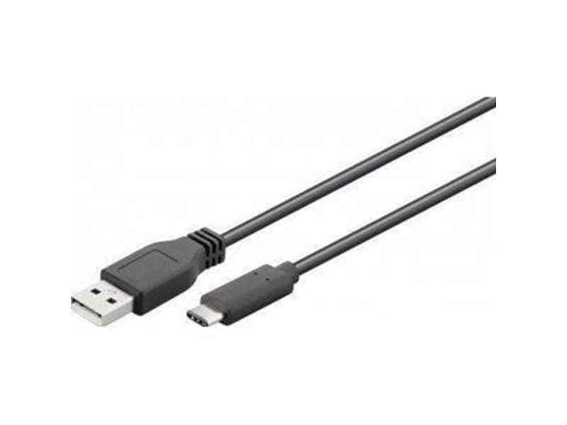 Pro USB-A - USB-C - 1m - Schwarz