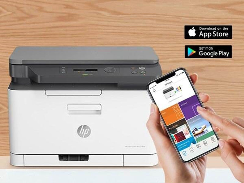 HP Color Laser MFP 178nw All in One Laserdrucker Multifunktion - Farbe - Laser