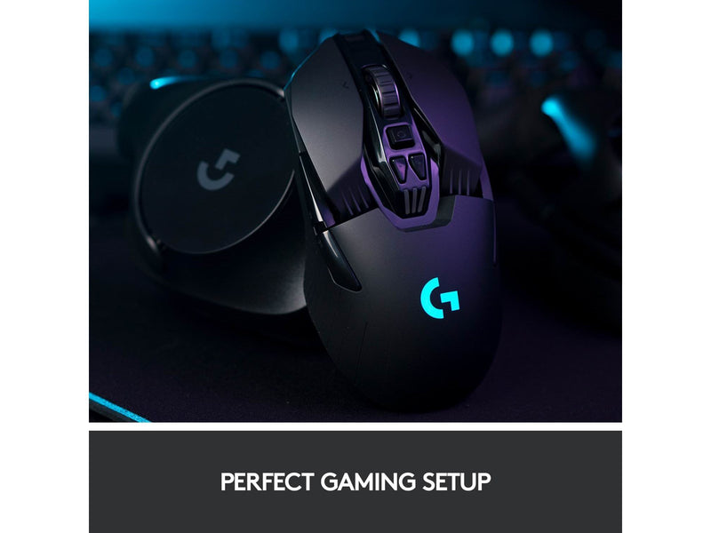 Logitech G903 LIGHTSPEED HERO Wireless - Gaming Maus (Schwarz mit RGB)