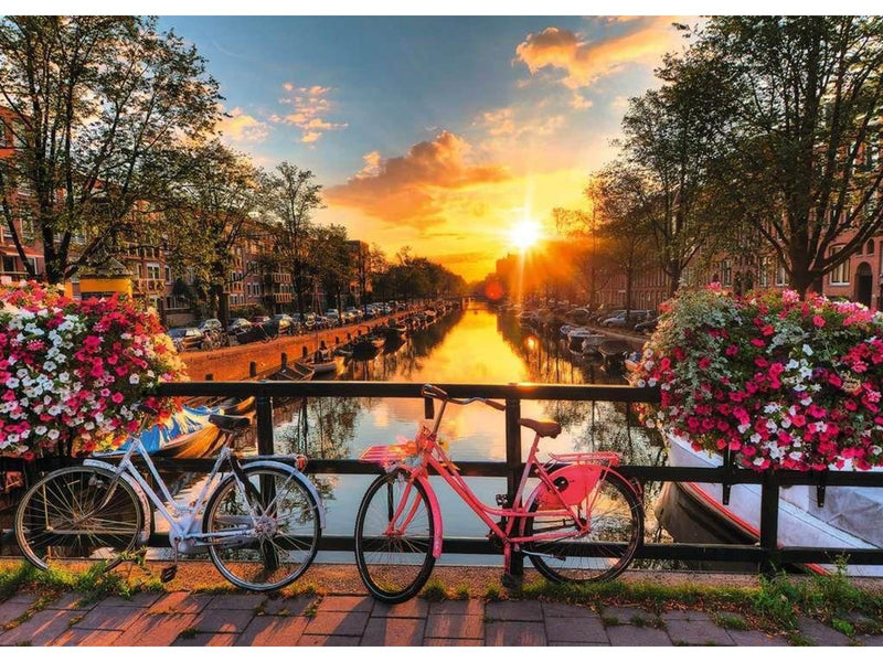 Ravensburger Bicycles in Amsterdam - 1000p