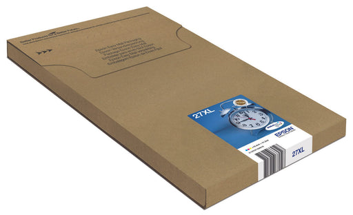 Epson Original Easy Mail Packing 27XL Wecker Druckerpatrone Multipack C/M/Y (C13T27154510)