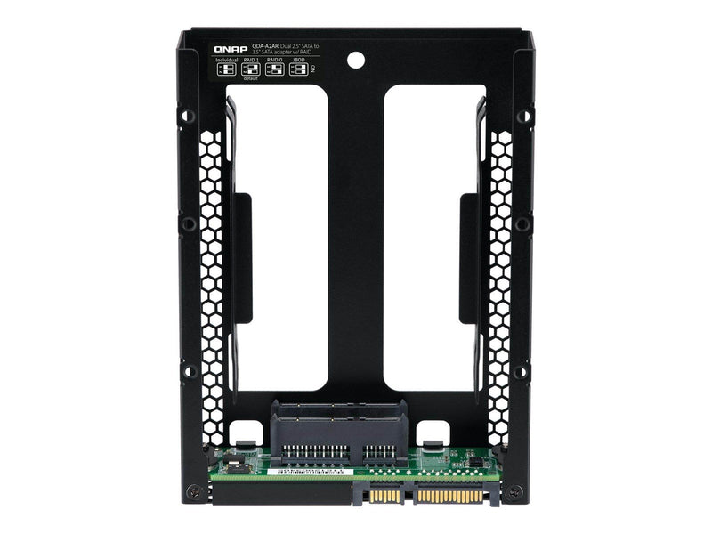 QNAP 3.5in SATA to dual 2.5in SATA drive adapter u