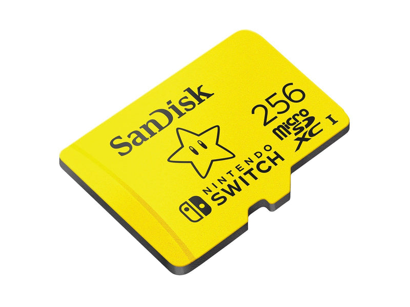 SanDisk Nintendo Switch microSD - 100MB/s - 256GB - Mario edition