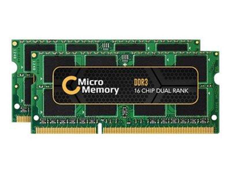 CoreParts Memory - DDR3L - 16 GB: 2 x 8 GB - SO-DIMM 204-pin - unbuffered
