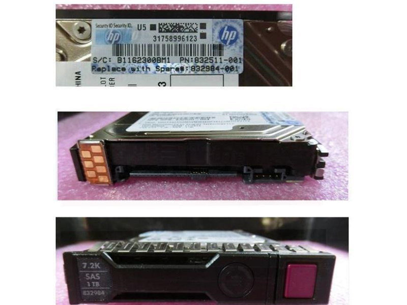 HP E Midline - 1TB - Festplatten - 832984-001 - SAS3 - 2.5"