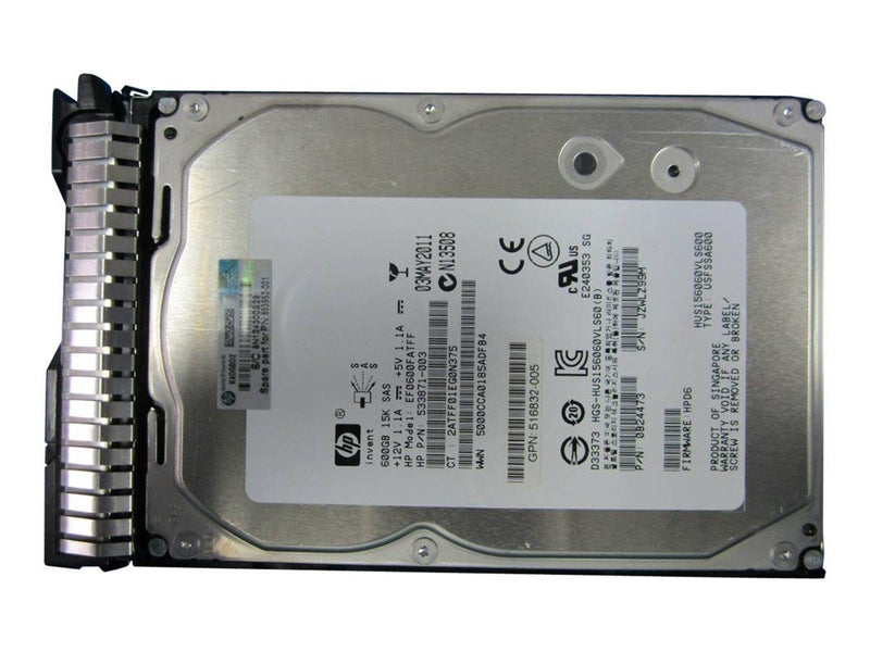HP E Dual Port Enterprise - 600GB - Festplatten - 653952-001 - SAS2 - 3.5" LFF