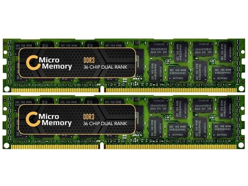 CoreParts Memory - DDR3 - 8 GB: 2 x 4 GB - DIMM 240-pin - registered