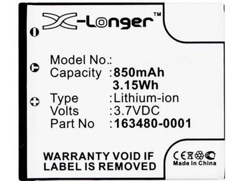 CoreParts Battery - scanner battery - Li-Ion - 850 mAh - 3 Wh Netzteile - ATX - 80 Plus