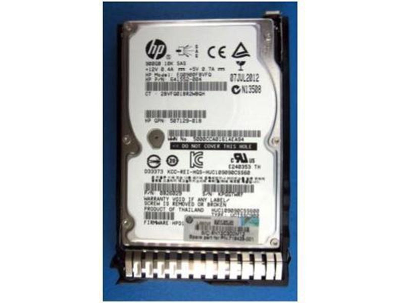 HP E Enterprise - 900GB - Festplatten - 719429-001 - SAS2 - 2.5"