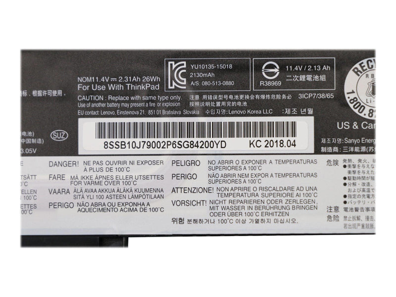 Lenovo - laptop battery - Li-Ion - 26 Wh