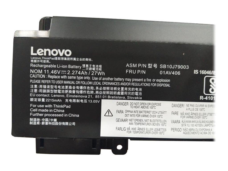 Lenovo - laptop battery - Li-Ion - 26 Wh