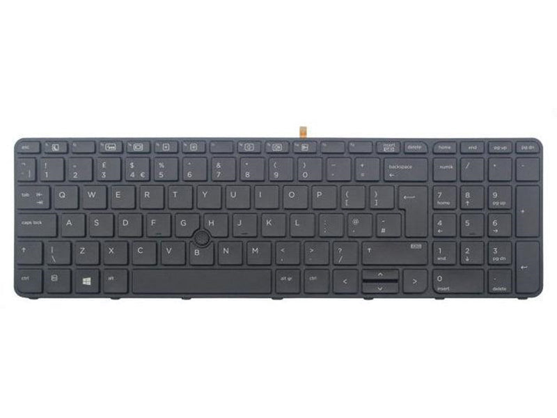 HP DualPoint - Portable Keyboard - Ersatz - Englisch - UK